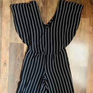 Striped Jumpsuit